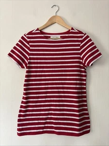 Seasalt Red White Striped ‘The Sailor T-Shirt’ Size UK 10 New - Picture 1 of 6