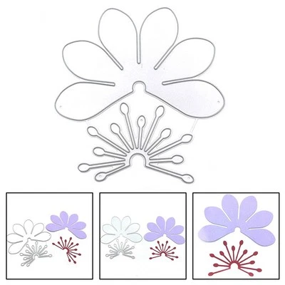 Liebe zum Detail starke und stabile Silber Stanzschablone für saubere Schnitte - Bild 1 von 4