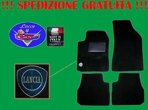 TAPPETINI tappeti Lancia Y10 con ricami e battitacco in gomma - Imagen 1 de 1