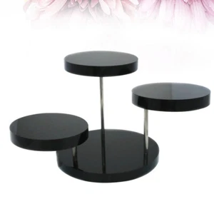 Acrylic Earring Tree Stand Round Acrylic Products Display Riser Stands - Picture 1 of 11