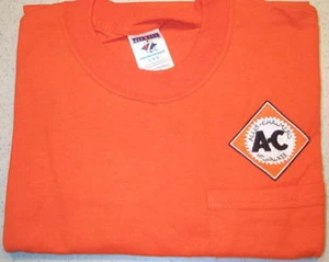 Allis Chalmers Diamond Embroidered S/S T-shirt w/Pocket (4 colors) - Picture 1 of 4
