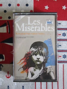 LES MISERABLES ORIGINAL LONDON CAST ALBUM 1985 FIRST NIGHT AUDIO CASSETTE ALBUM - Picture 1 of 6