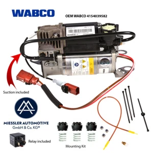 Audi A6 C6 4F Compresor suspensión neumática 4F0616005 OEM WABCO - Imagen 1 de 3