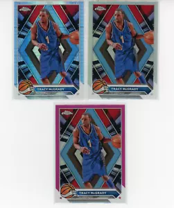 TRACY McGRADY 2023-34 Topps Cromo REFRACTOR + PRISMA + MAGENTA SP ¡LOTE! - Imagen 1 de 1
