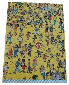 1991 Mattel Where Is Waldo Trading Card #39 The Beach (G8 - Picture 1 of 2