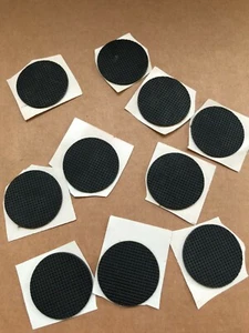 20 PIEZAS Almohadillas de fieltro de espuma de espuma para piernas redondas autoadhesivas negro - Imagen 1 de 1
