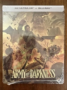 Army of Darkness (Evil Dead Series) - Limited Edition 4K UHD + Blu-ray SteelBook - Picture 1 of 8