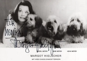Margot Hielscher - original signierte Autogrammkarte - Bild 1 von 1