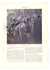 1909 print Berlin Secession Max Liebermann Friedrich Stahl Richard Nitsch Bracht - Bild 1 von 5