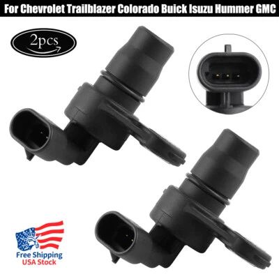 2x Sensor de posición del árbol de levas para Chevrolet Colorado Buick Hummer Isuzu GMC Envoy Foto 1 de 4