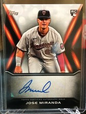 2022 Topps Japan Edition Jose Miranda Auto RC #TJA-JM *READ*