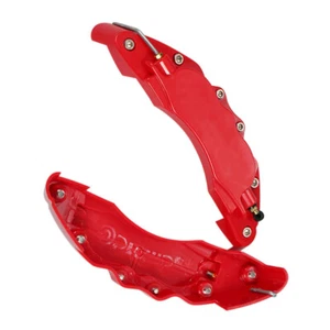 2pcs Car Disc Brake Caliper Cover Modification Brake Caliper Cover (Red S) ES - Imagen 1 de 12