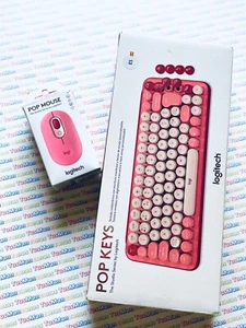 PACK LOGITECH POP KEYS + MOUSE TECLADO ESPAÑOL Ñ + RATÓN - FACTURA Y GARANTÍA - Imagen 1 de 14