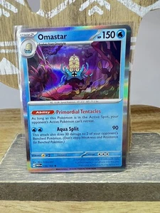 Omastar 139/165 Rare Scarlet & Violet 151 Eng Pokemon TCG Holo NM - Picture 1 of 6