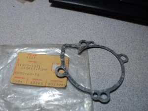 1983-85 KAWASAKI KX KXT 250 WATER PUMP COVER GASKET OEM 11009-1321 11060-1572 - Picture 1 of 2