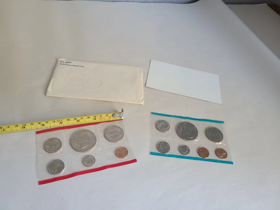 U.S. Mint 13-Coin Uncirculated Set 1973 - Denver & Philadelphia Mints + 1c S Min - Image 1 of 4