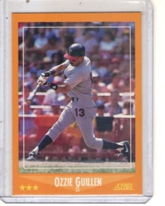 1988 Score - #603 Ozzie Guillen Chicago White Sox baseball card - Picture 1 of 2