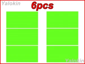 6 Stück Grün Neon Schals Family Pack Elastic Print Gamasche Bandana Sturmhaube N6 - Bild 1 von 8