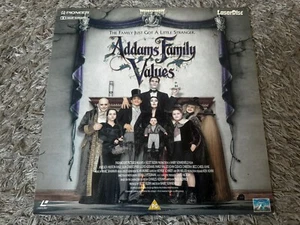 ADAMS FAMILY VALUES WIDESCREEN EDITION LASERDISC FILM PIONEER LASERDISC - Bild 1 von 2