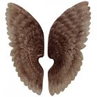 Angel Wings 37cm Wall Hanging Antique Style Copper Colour Left Right.Impressive.