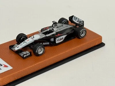 1/43 McLaren MP4/14 de 1999 temporada F1 Mika Hakkinen base de cuero JPN142 ** Foto 1 de 4