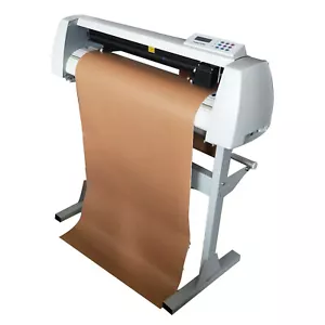 1220mm Sign Sticker Vinyl Cutter 48" Vinyl Cutting Plotter Machine LCD Screen - Picture 1 of 12