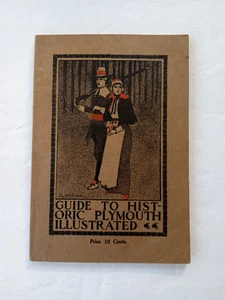 1916 Guide to Historic Plymouth Illustrated Massachusetts Historical Booklet - Picture 1 of 24