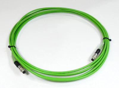 5 Metre Siemens 6ES7194-2LH50-0AA0 Bus Cable for ET Connection | 2 x M8 Connectors