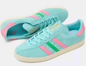 Adidas Originals Yabisah size? Exclusive City Series Blue Pink Green Size UK10 - Picture 1 of 6