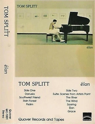 Tom Splitt ‎Élan CASSETTE ALBUM Classical New Age USA issue - Image 1 of 4