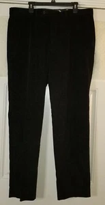 Ralph Lauren Men's Black 40W × 34L Dewhurst Stretch corduroy dress pants - Picture 1 of 7