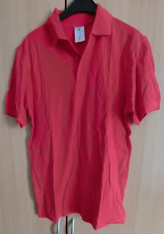 B&C Damen  Poloshirt rot S - Bild 1 von 1