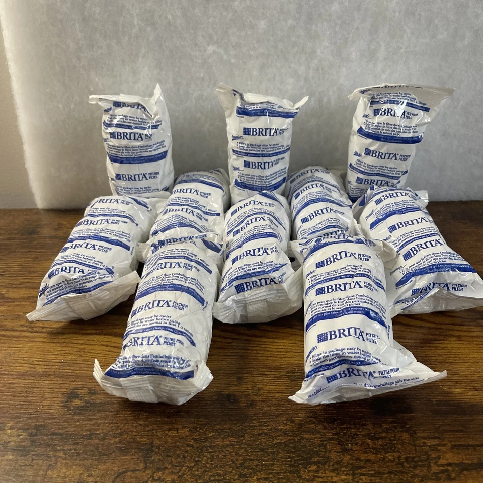 *NEW* Genuine Brita Water Pitcher Replacement Filters 10 Pack - Image 1 of 4