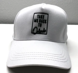 Take Me Back To Orlando Robin Ruth Baseball Cap White Mens OSFM Strapback - Picture 1 of 6