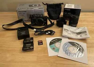 Panasonic Lumix DMC-GX1 w/ 14-45 Lens, Extra Battery, Charger,  16 GB SD Card - Picture 1 of 23