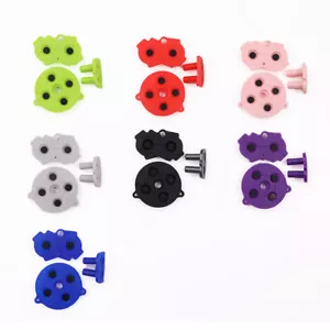 For Game Boy GBA Advance Button Silicone Rubber D-Pad Conductive AB Select Start - Picture 1 of 15