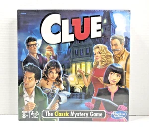 CLUE The Classic Mystery Board Game by Hasbro Gaming 2-6 Players Ages 8+ - Picture 1 of 7