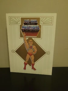 Libro de inserción de carpeta de prensa MATTEL Filmation He-Man Masters of the Universe de colección - Imagen 1 de 10