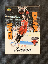 1997 Upper Deck Nestle Slam Dunk Michael Jordan Insert Card #22 - HOF / Bulls