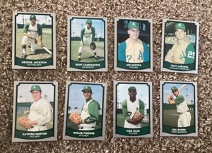 1989 PACIFIC LEGENDS II REGGIE JACKSON #111 OAKLAND ATHLETICS plus 7 ATHLETICS