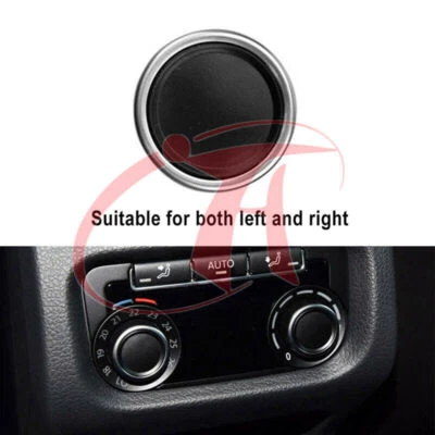 ✨Rear A/C TEMP Knob Button Cap For Volkswagen Sharan 7N1 7N2 Seat Alhambra - Imagem 1 de 4