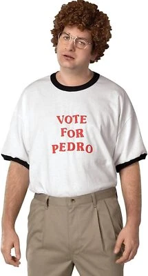 Napoleón Dinamita Vota por Pedro Kit Elegante Disfraz Halloween Accesorio Foto 1 de 2