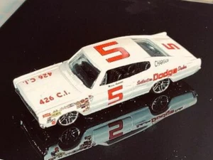 CUSTOM Hot Wheels Mario Andretti 1967 HEMI Dodge Charger, 1/64th - Picture 1 of 4