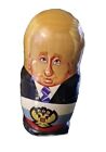 Lot Of 5 Vintage Russian Political Leaders Nesting Dols Wooden