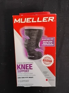 MUELLER Hybrid Wraparound Knee Support One Size Fits Most - "nib" - Picture 1 of 3