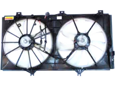 Para 2009-2015 Toyota Venza conjunto de ventilador de radiador TYC 13756QXBW 2010 2011 2012 - Imagem 1 de 2