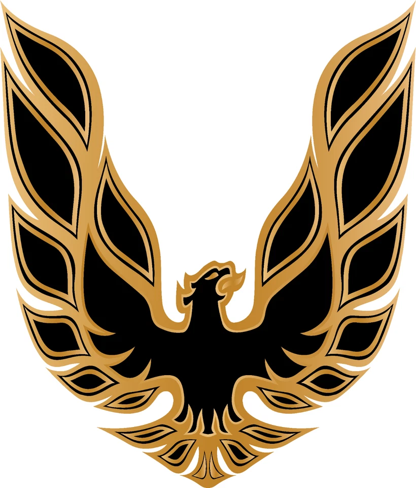 Pontiac Firebird Trans AM Vintage American Muscle Car Vinyl Sticker Decal Hood - Image 1 of 1