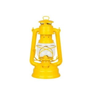 Yellow Feuerhand Hurricane Lantern Storm Lamp Camping Lamp Paraffin Lamp - Picture 1 of 1
