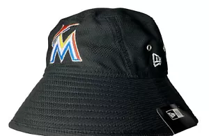 MIAMI MARLINS NEW ERA MLB FISHERMAN HAT MLB BUCKET ON-FIELD AUTHENTIC CAP H13 - Picture 1 of 10