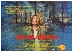 highlander 1986  Movie Poster Film plakat - Picture 1 of 3